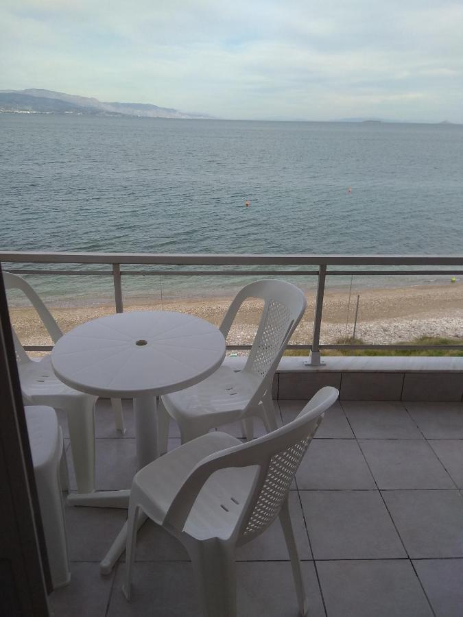 Aqua Apartments Loutrá Oraías Elénis Eksteriør bilde