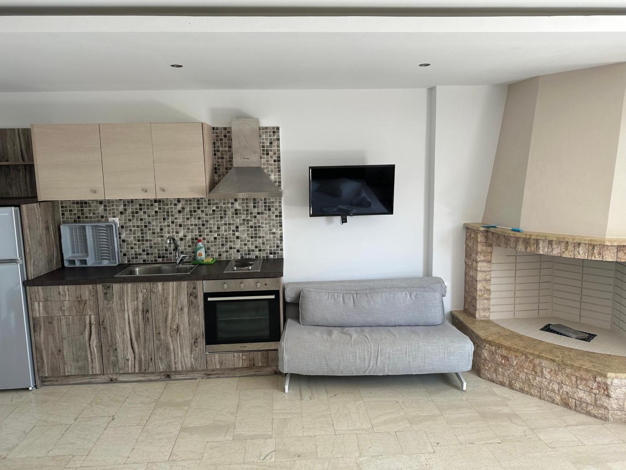 Aqua Apartments Loutrá Oraías Elénis Eksteriør bilde